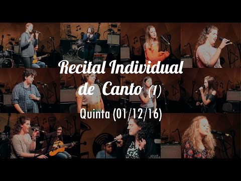 Recital Individual de Canto Atelier de La Musique (Parte1) (01/12/2016)