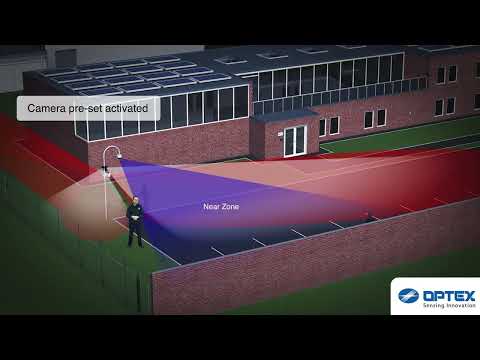 OPTEX's multi-layered security philosophy for commercial projects.