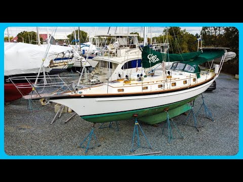 Would YOU Sell Everything to Sail The World on This Boat? [Full Tour] Learning the Lines