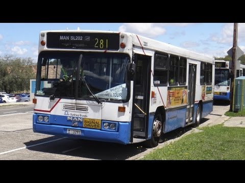 (Pts 2+3) Sydney Buses 3281 - MAN SL202 (Voith/PMC Mk 5) - HCVA SL202 Farewell Tour 2013