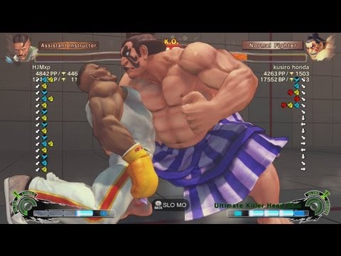 HJMxp (Dudley) vs. Kusiro Honda (Honda) - SSFIV AE 2012 Matches