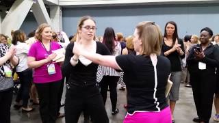 Pure Romance National Training 2015 Elizabeth Duggins Board Breaking