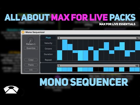 All About Max for Live Packs - Mono Sequencer | Max for Live Essentials