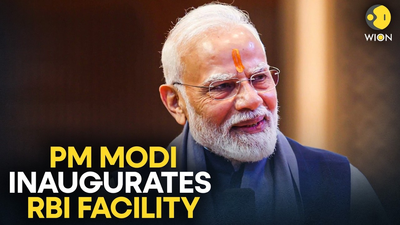 PM Modi LIVE: PM Inaugurates Key RBI Facilities & Cybersecurity Training Institute in Odisha | WION