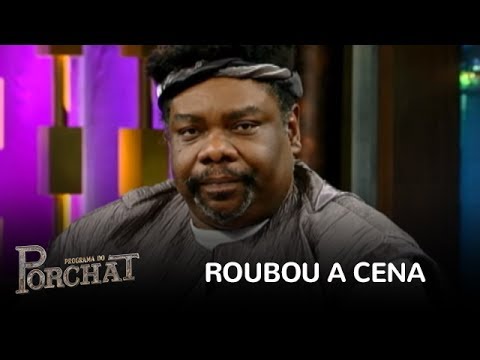 Sergio Loroza faz Porchat cair na risada com interpretações inusitadas