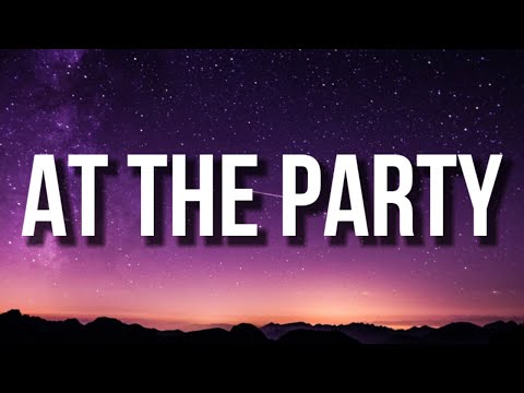 Kid Cudi - AT THE PARTY (Lyrics) ft. Pharrell Williams, Travis Scott