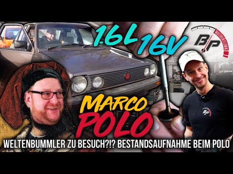 Marco(`s) POLO zu besuch bei uns! Bestandsaufnahme&Kurbelwelle |Polo 86c 1.6 16V| BP Motorentechnik