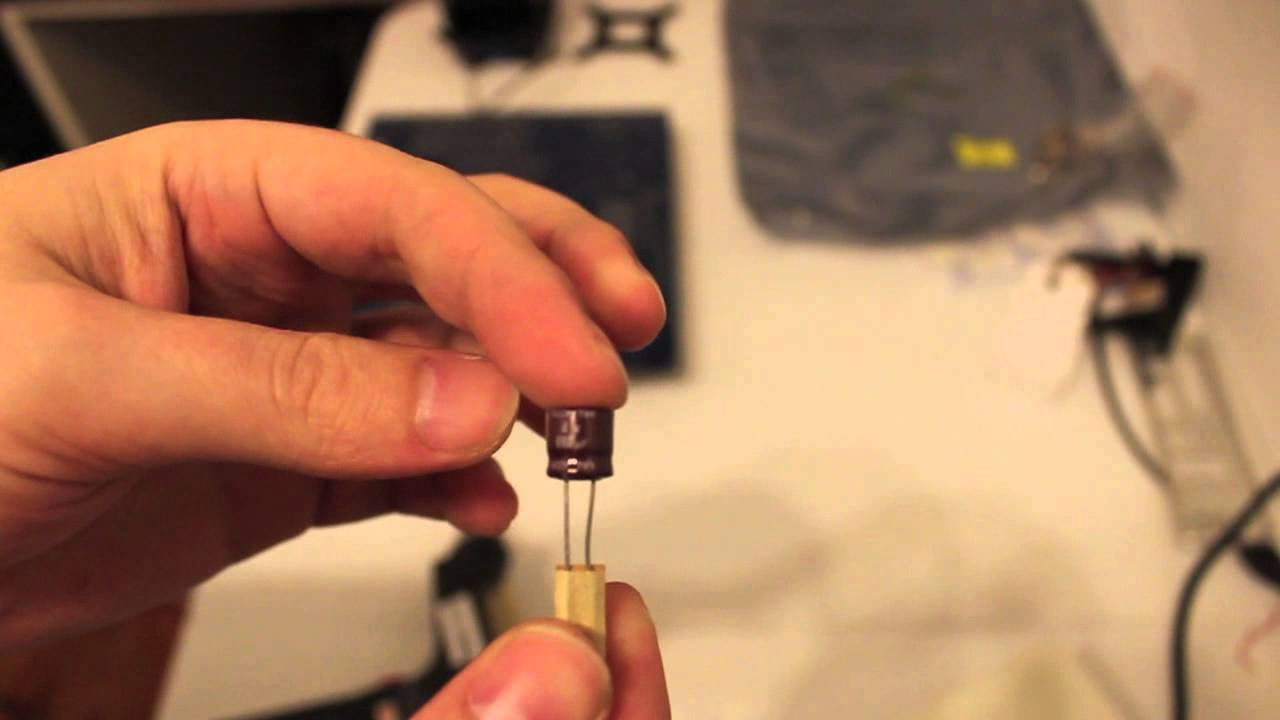 Good Cap, Bad Cap: Comparision of Failed Capacitors