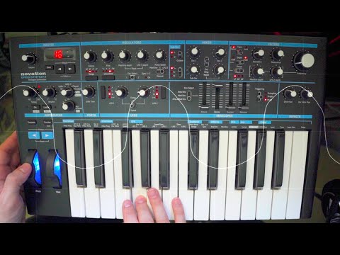 Novation Bass Station II Demo (No Talking)
