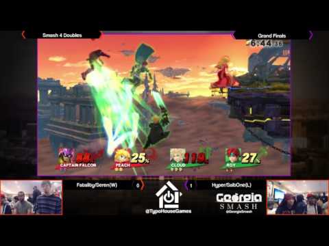 Smash Legends 2/17/17 - Fatality/Seren vs Hyper/SaltOne - Smash 4 Doubles Grand Finals