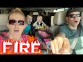 The Car Caught On Fire