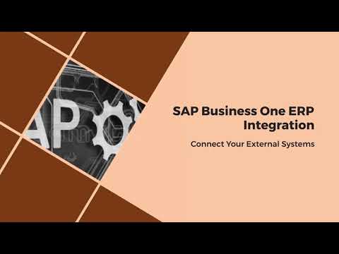 SAP Business One ERP Integration - Connect Your External Systems