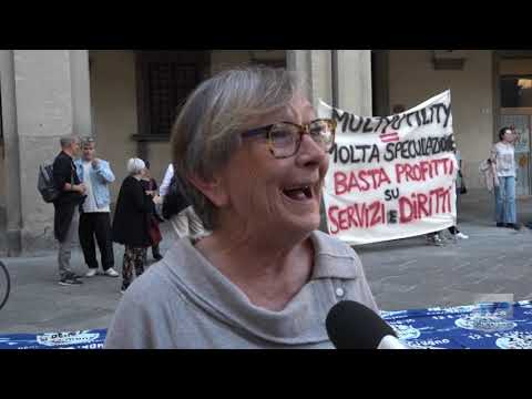 Multiutility, i comitati contrari al progetto scendono in piazza durante il consiglio comunale