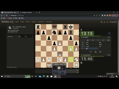 Road to 2000 Lichess - Episodio 107 - Partite commentate scacchi