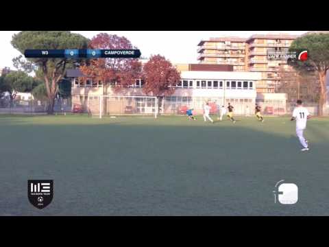 Panzeri (W3 Roma Team) W3 Roma Team 1 - 1 Lavinio Campoverde | 1^Categoria - 9^ | Top Gol