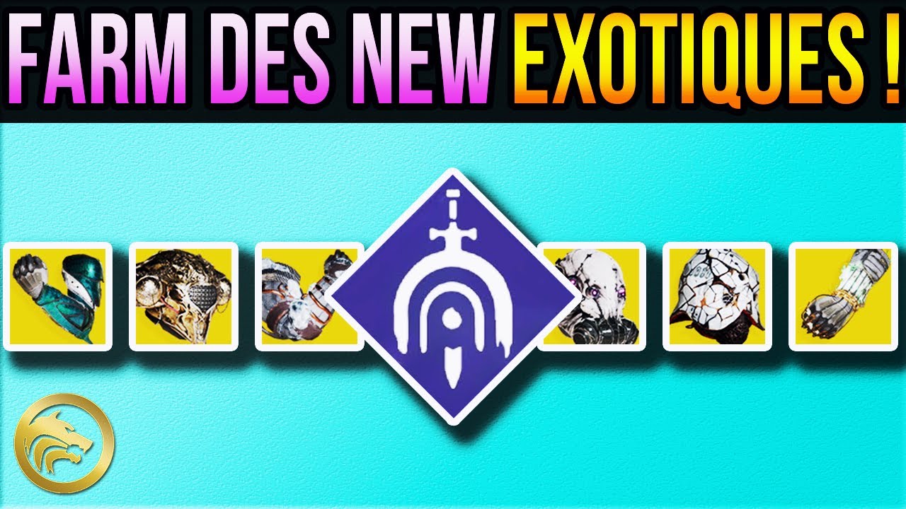 Destiny 2 - FARM DES NEW EXOTIQUES! Secteur Oublié Légende, Maitre & Solo Flawless Chasseur Run