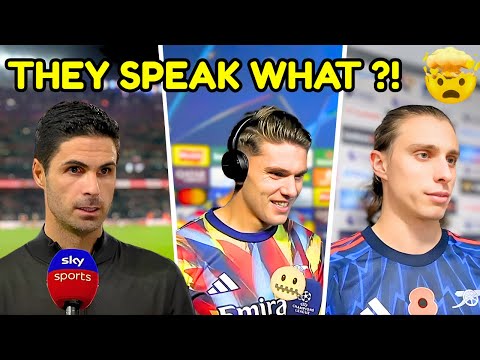 5 Arsenal Players SPEAKING UNEXPECTED Languages