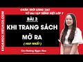 Vở bài tập Tiếng Việt Lớp 2 Bài 3: Khi trang sách mở ra