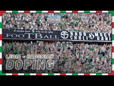 Doping na meczu Legia - Radomiak