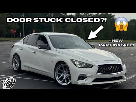 Q50 DOOR WON'T OPEN?!?! | Door Lock Actuator Replacement + New Part Install