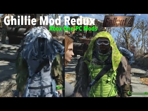 Fallout 4 Xbox One/PC Mods|Ghillie Mod Redux