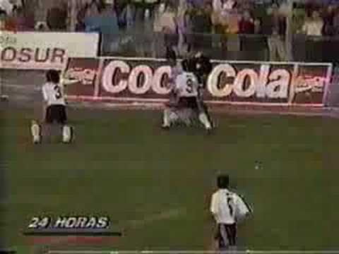OHiggins 1 Colo Colo 0 Año 1991.