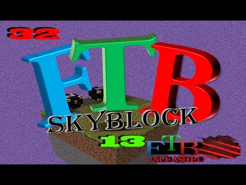 Lets Play FTB Unleashed-Episode 32:Skyblock Ep13:ReForesting