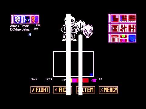 монтаж по Sans simulator 2 demo
