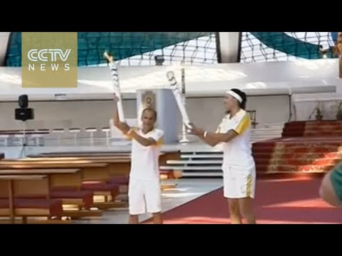 2016 Rio Olympics: Flame starts 95-day relay around Brazil