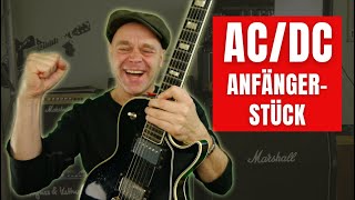 TNT AC/DC | super leichter Song für Gitarren-Anfänger