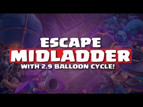 How to ESCAPE Mid-ladder with 2.9 Balloon Cycle!