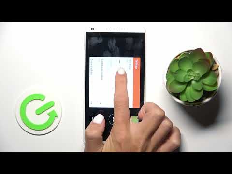 How to Set the Timer in the Camera on a HTC Desire 816