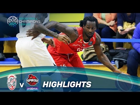 Szolnoki Olaj v Proximus Spirou - Highlights - Basketball Champions League