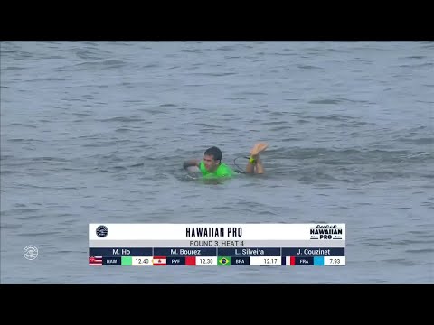 Hawaiian Pro, Men's Qualifying Series - Round 3 heat 4