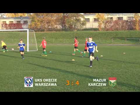 17.10.2018 UKS Okęcie - Mazur 5:9