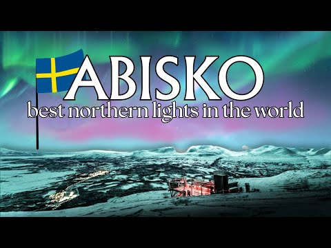 Bucket List Night Under Northern Lights! 🇸🇪 ✨ABISKO NATIONAL PARK, SWEDEN