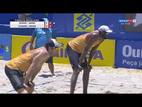 Evandro e Bruno Schmidt x André e George - Final da 4ª Etapa