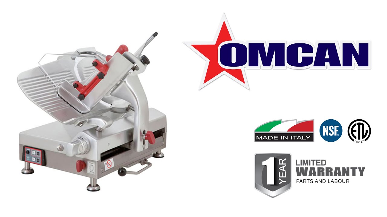 Video thumbnail for Omas 13″ Gear-Driven Automatic Slicer with Plexiglass Protection | Trento – 0.6 HP, 120 V