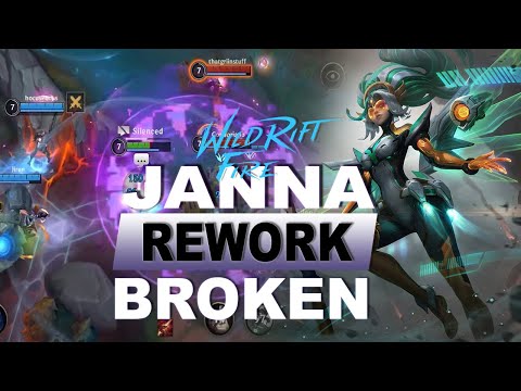 JANNA REWORK IS BROKEN | WILDRIFTFIRE