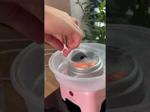 Мини аппарат для сладкой ваты розовый, машинка устройство для изготовления сладкой ваты для детей, домашняя сладкая вата - фото 1 - id-p2972575347