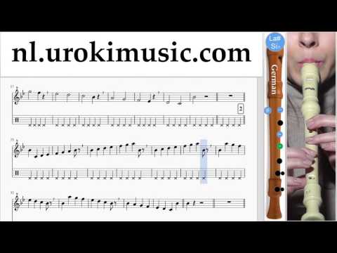 Blokfluitles (G.) Ariana Grande - Break Free Blokfluitles Deel#1 um-374