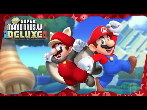New Super Mario Bros. U Deluxe ᴴᴰ Full Playthrough (All Star Coins 100%) Mario gameplay V1