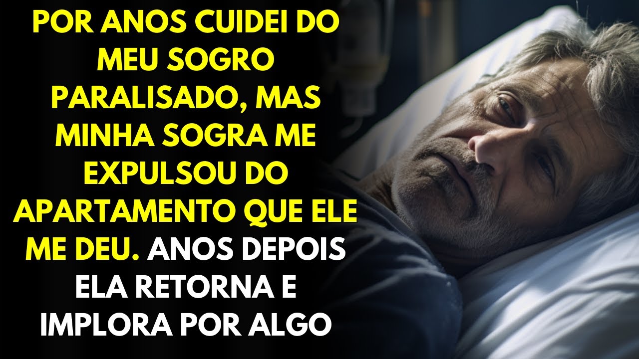 Por Anos Cuidei Do Meu Sogro Paralisado, Mas Minha Sogra Me Expulsou Do Apartamento Que Ele Me Deu