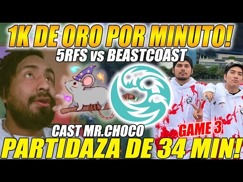 🔴BEASTCOAST vs 5RFS🔵[GAME3/bo3] - PARTIDAZA DE 34 MIN! 1K DE ORO POR MIN!  - BTS S13 | DOTA 2