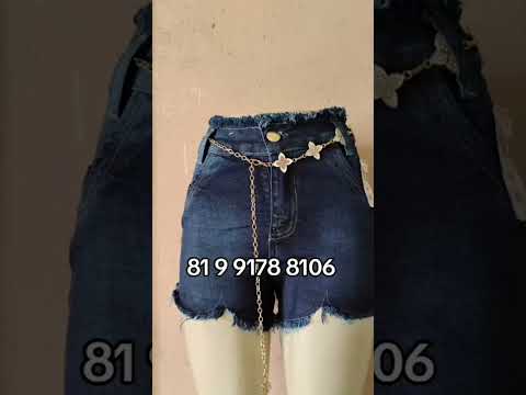 SHORT JEANS PREMIUM DIRETO DA FÁBRICA 17,99 #fabrica #modacenter