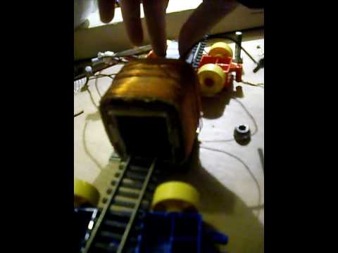 1º Teste (Manual) - S.L.E.M. - Comboio Electromagnetico