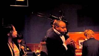 Ashton Moore, Male Jazz Vocalist, perfoming Blues Walk at Nica's, Tokyo, Japan