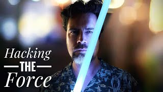 Modding the Lightsaber replica I wielded on this Star Wars set!