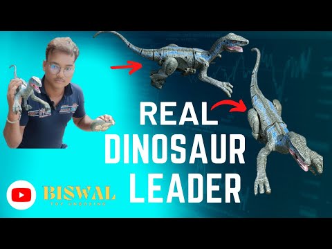 RC Real Simulation Dino Velociraptor Unboxing & Testing – Biswal Toy Unboxing