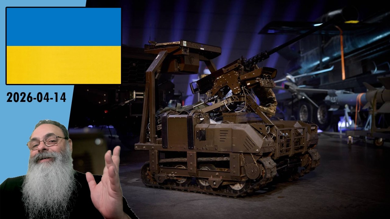 #Ucrânia 2026-04-14: UCRÂNIA faz GRANDE FEIRA de MATERIAL BÉLICO focado em SISTEMAS NÃO TRIPULADOS